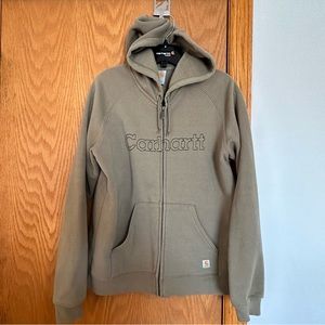 Carhartt womens full zip hoodie Lg